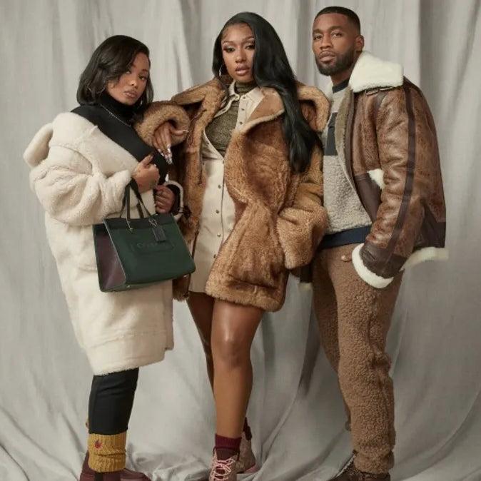 Megan Thee Stallion and Friends Star in Coach x Schott NYC Campaign