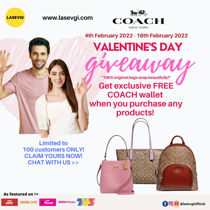 FREE COACH wallet this Valentine's 2022? Yes! Read on!