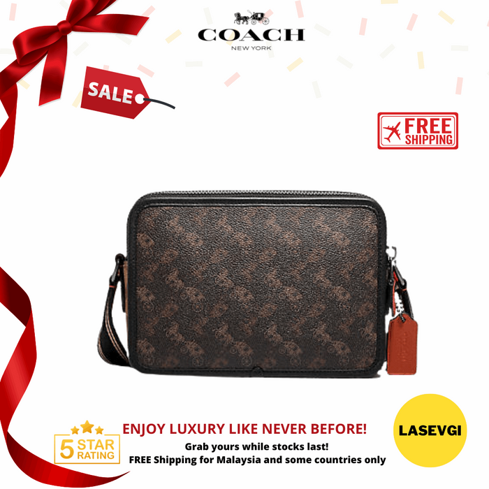 COACH Charter Crossbody 24 With Signature Horse And Carriage Print - Truffle Multi
