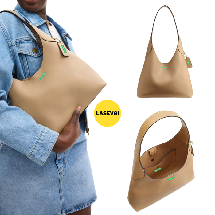 COACH Brooklyn Bag 28 in Beige