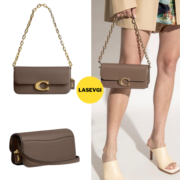 COACH Idol Bag 23 in Dark Stone - CP120 — www.lasevgi.com COACH Idol Bag 23 in Dark Stone - CP120 — www.lasevgi.com