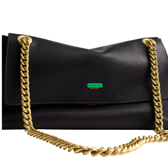 COACH Chelsea Shoulder Bag 30 with Chain Black CDS61