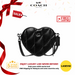 Coach Heart Crossbody Quilt in Black