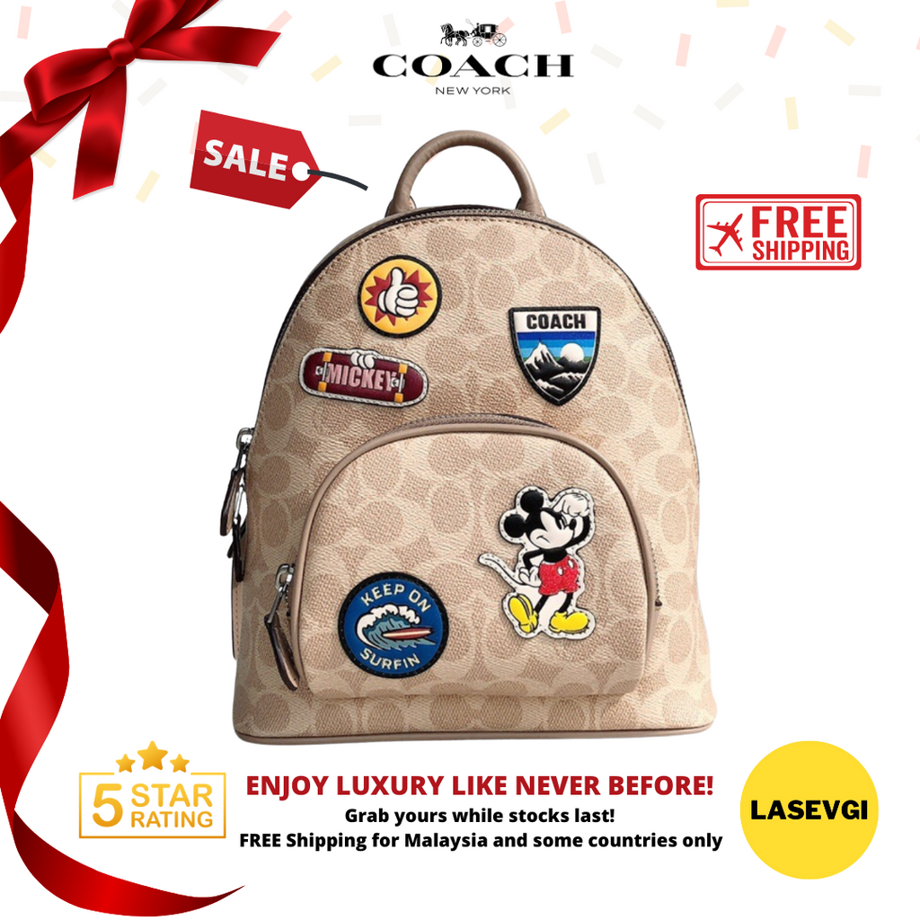 COACH Carrie x Disney Backpack 23 Mickey 3892 www.lasevgi