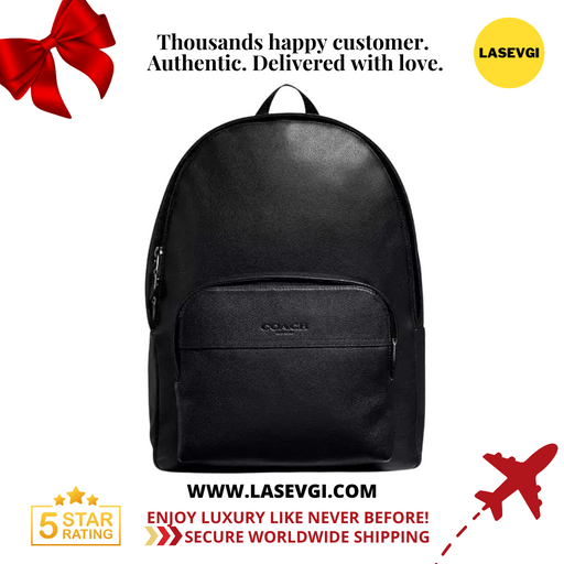 coach backpack with stars COACH Houston Backpack in Black Nickel F49313 — www.lasevgi.com