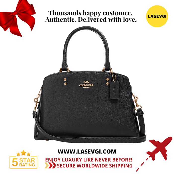 COACH Mini Lillie Carryall Bag in Black