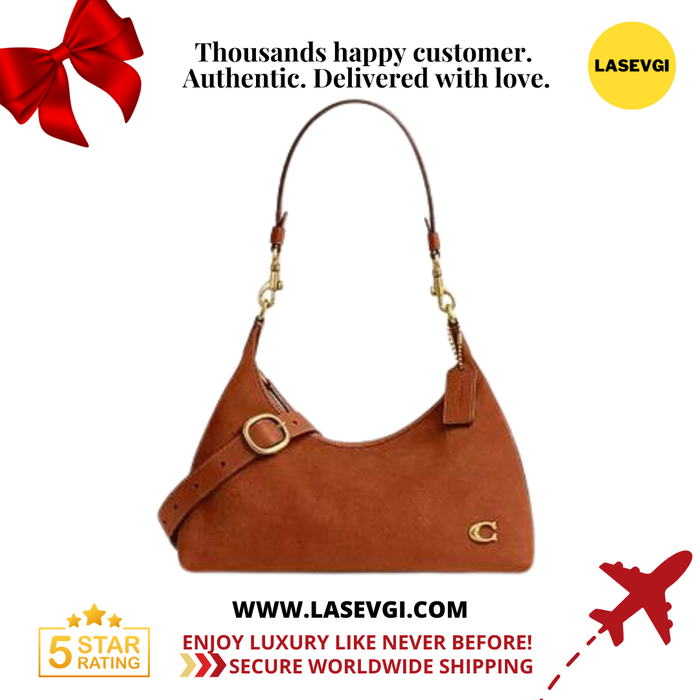 COACH Juliet Shoulder Bag in Suede CR670