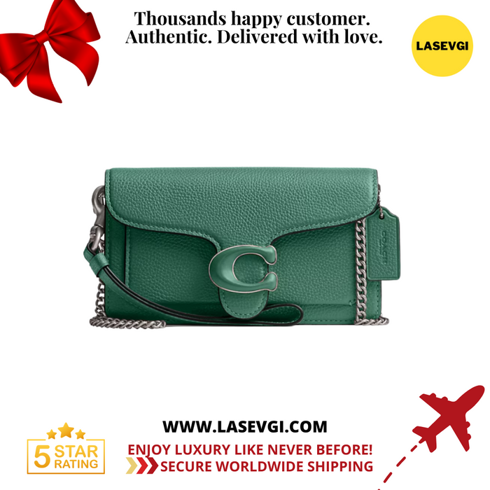 COACH Tabby Wristlet in Green