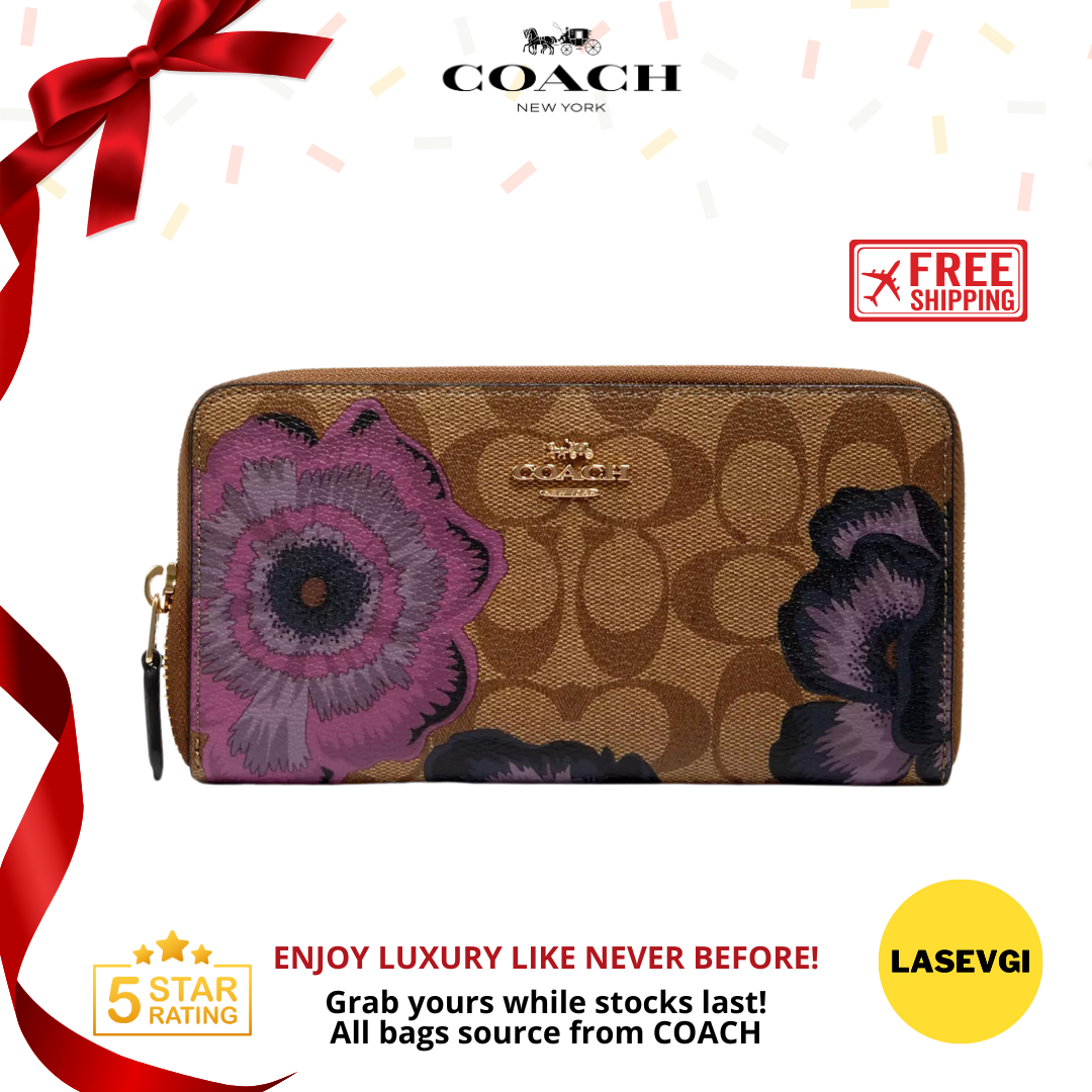 Coach selling Kaffe Fassett wallet