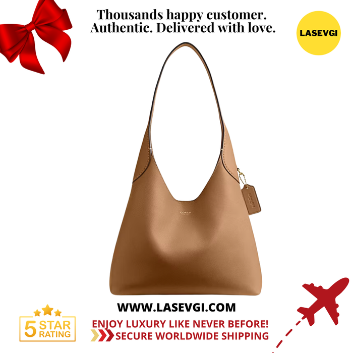 COACH Brooklyn Bag 28 in Honey Brown