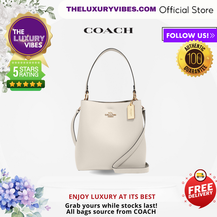 COACH Small Town Bucket Bag - White