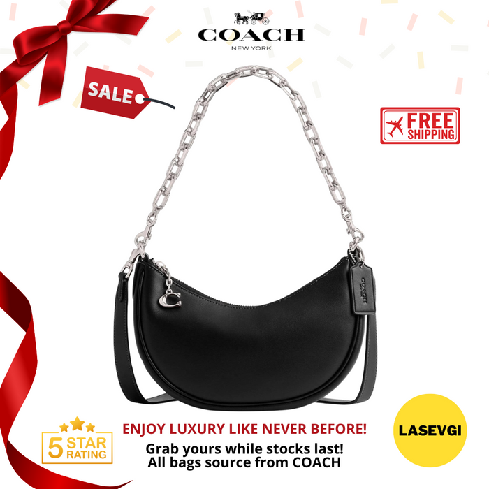 COACH Mira Shoulder Bag in Black CM583