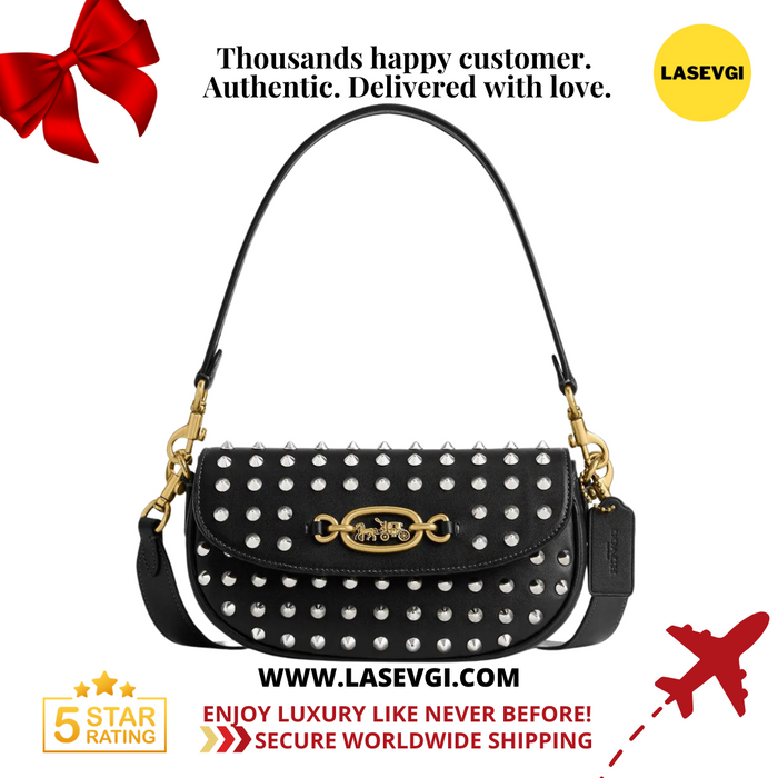 COACH Harley Shoulder Bag 23 with Studs - CM703