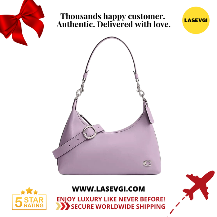COACH Juliet Shoulder Bag in Soft Purple