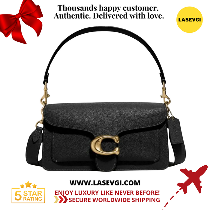 COACH Tabby Shoulder Bag 26 Black