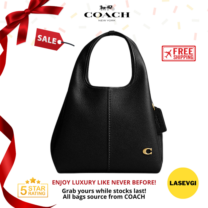 COACH Lana Shoulder Bag 23 in Black CM545-www.lasevgi.com
