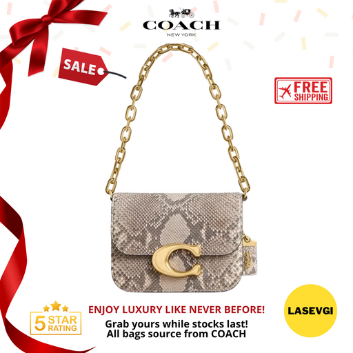 Coach Idol in Python White CM863 www.lasevgi