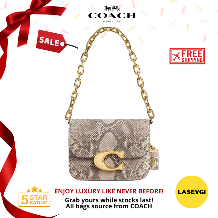 Coach Idol in Python White - CM863