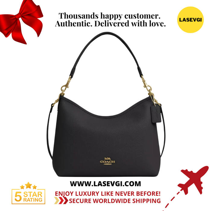 COACH Laurel Shoulder Bag in Black