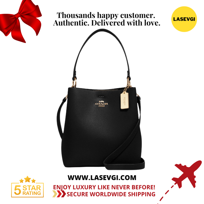 COACH Town Bucket Bag in Black 91122