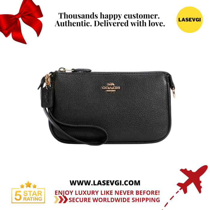 COACH Nolita 19 Crossgrain leather in black