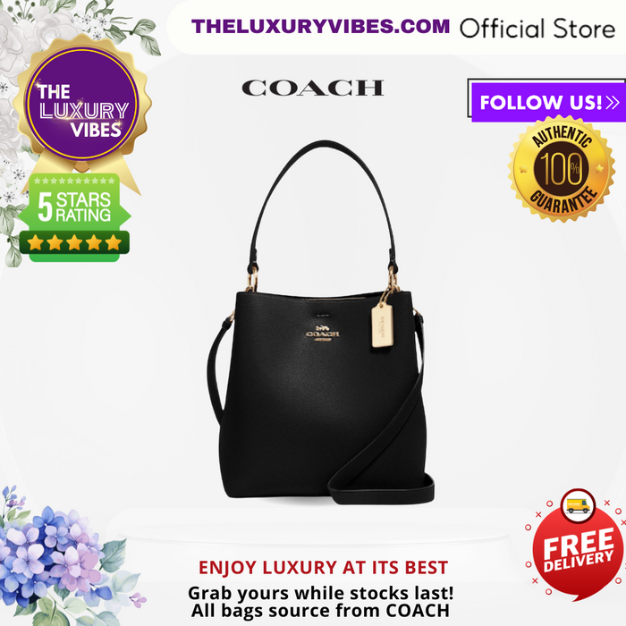 COACH Small Town Bucket Bag - Black