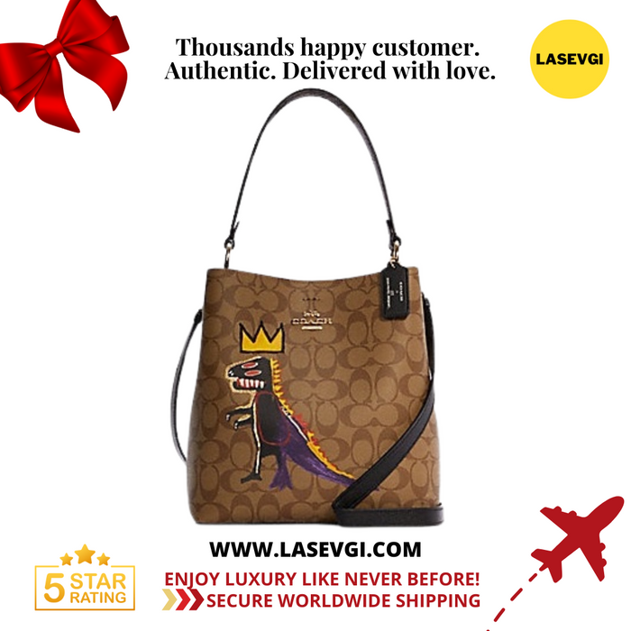 COACH Town Bucket Bag - XBASQUIAT - Dinosaur