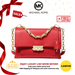 MICHAEL KORS Cece Leather Medium Shoulder Bag in Bright Red - 30S9G0EL2L