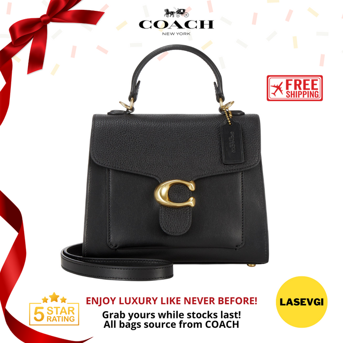 COACH Tabby Top Handle 20 in Black 636