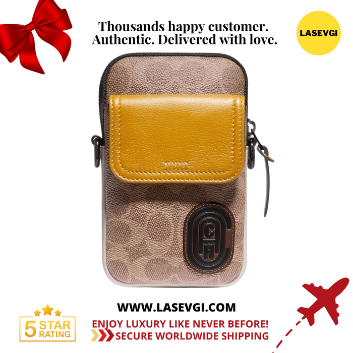 COACH Pacer Convertible Pouch in Yellow - 89263