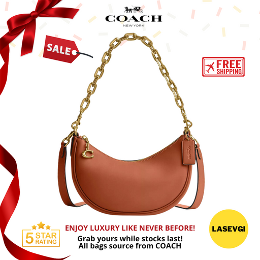 COACH Mira Shoulder Bag in Burnished Amber CM583