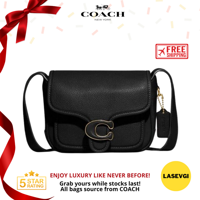 COACH Tabby Messenger 19 in Black CJ846