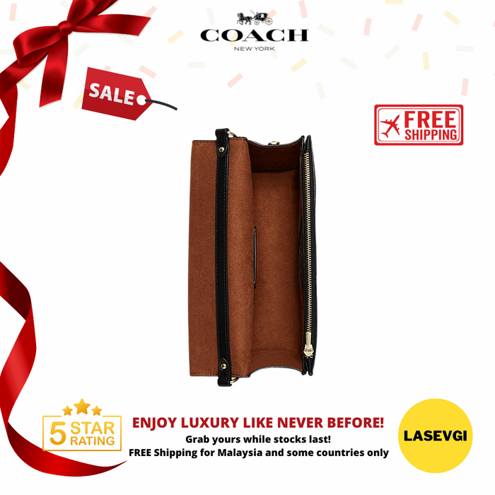 COACH Brynn Shoulder Bag Tan/Brown