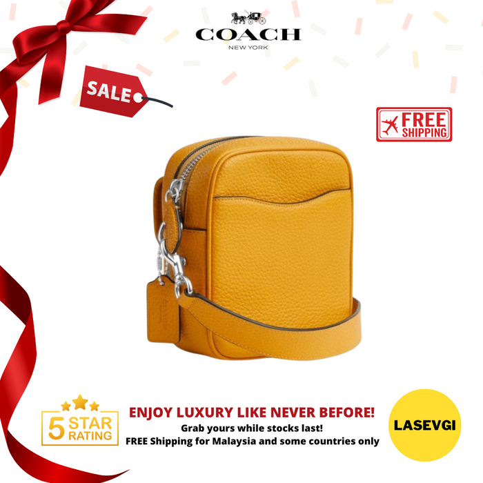 COACH Beck Crossbody in Yellow CJ736