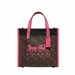 COACH Field Tote Bag 22 Horse & Carriage in Pink