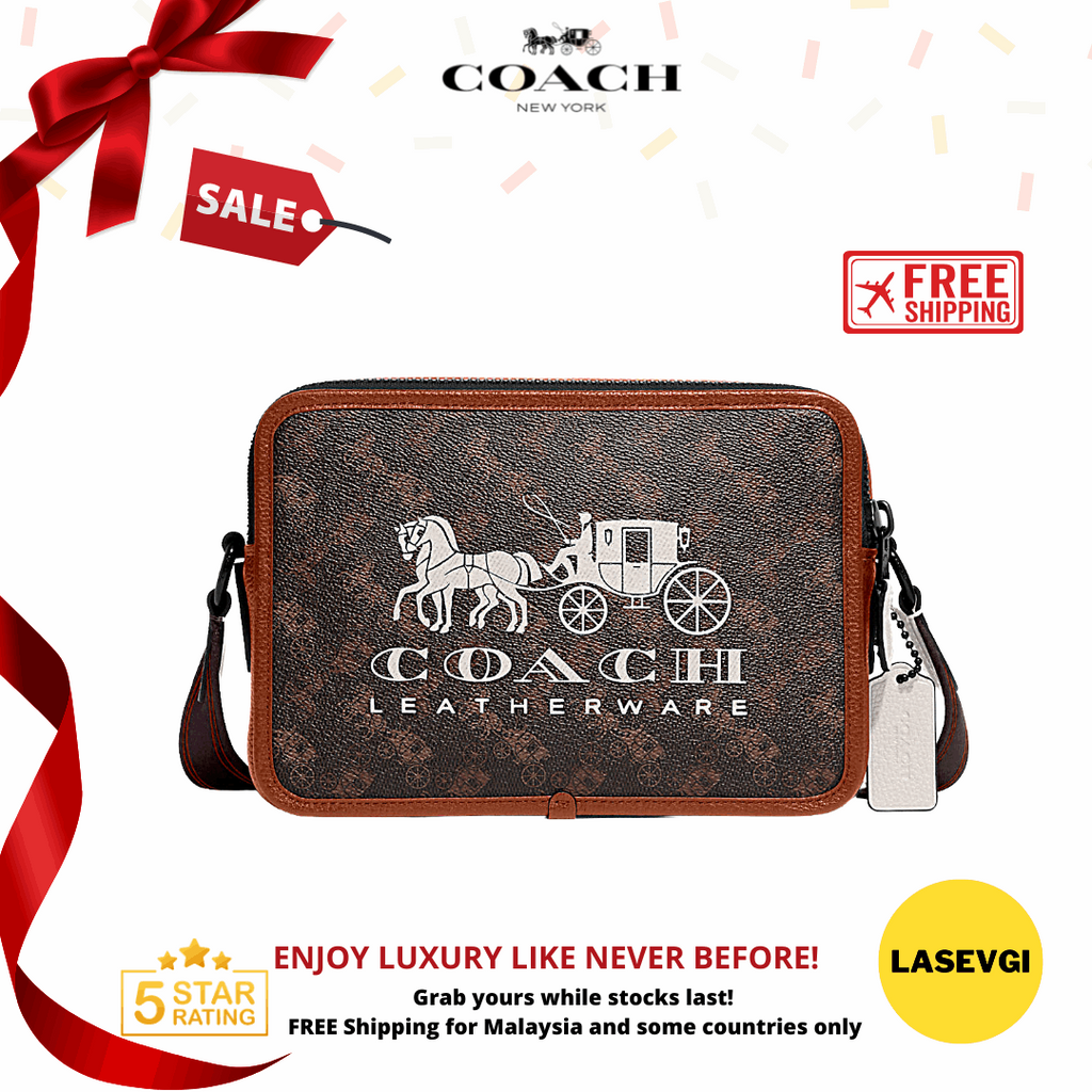 Jes crossbody with best sale horse and carriage print