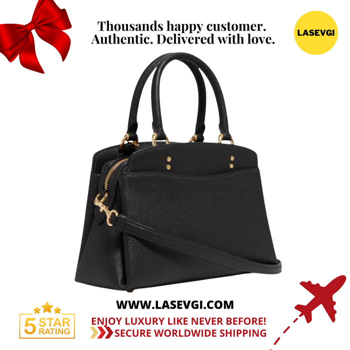 COACH Mini Lillie Carryall Bag in Black