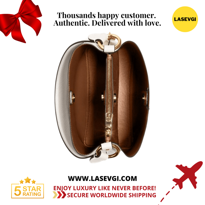 COACH Town Bucket Bag - White