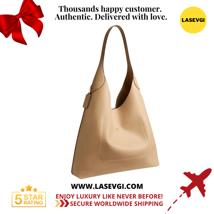 COACH Brooklyn Bag 28 in Beige