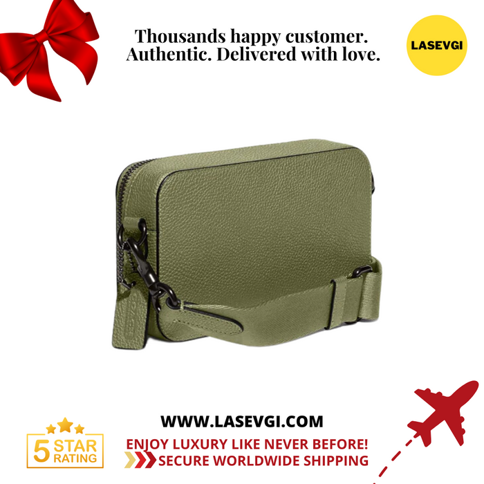 COACH Charter Slim Crossbody in Green Moss CC070