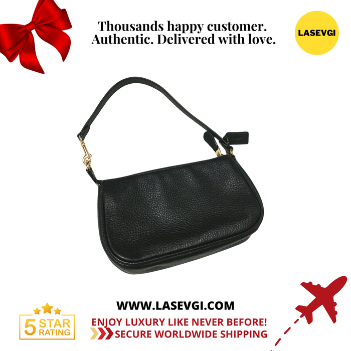 COACH Nolita 19 Crossgrain leather in black