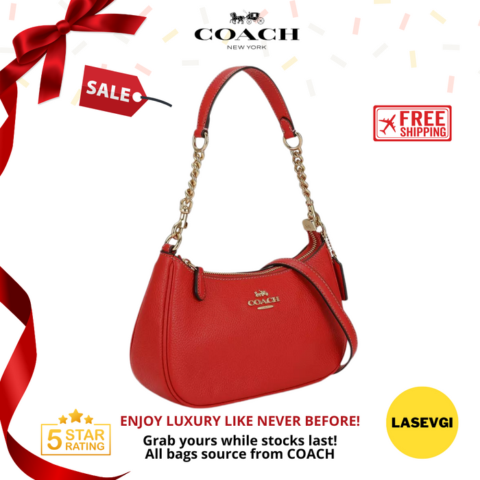 COACH Teri Shoulder Bag in Miami Red - CA209