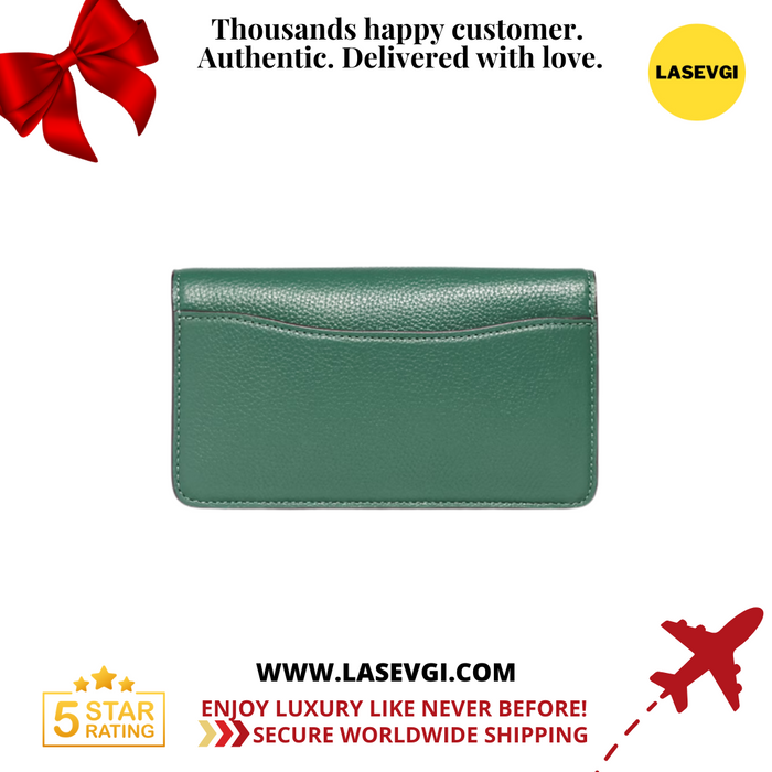 COACH Tabby Wristlet in Green