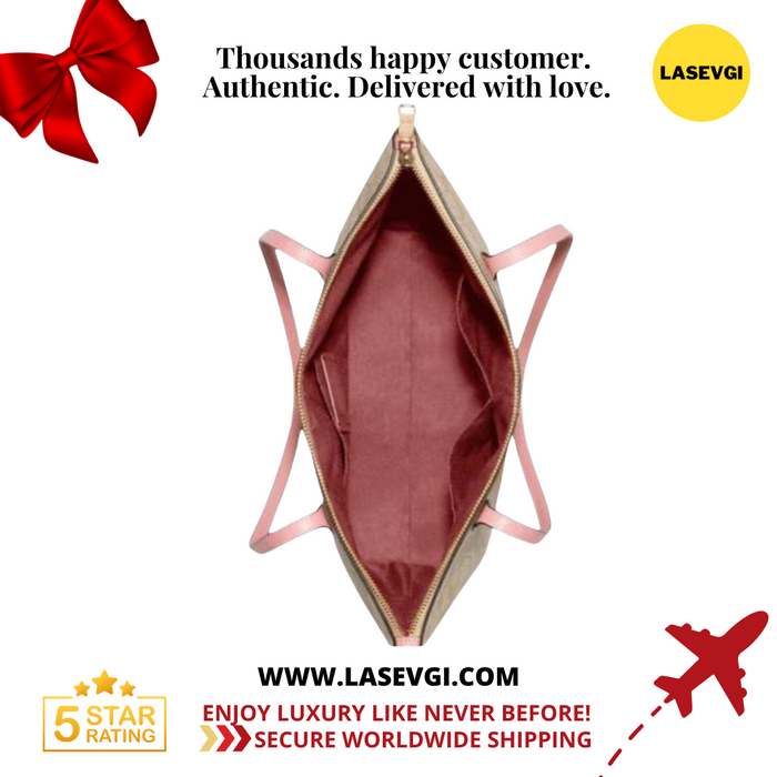 COACH City Zip Tote Light Khaki Pink F58292