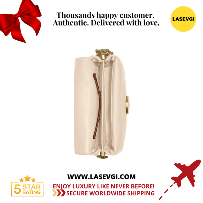 COACH Pillow Tabby Shoulder Bag 18 Ivory