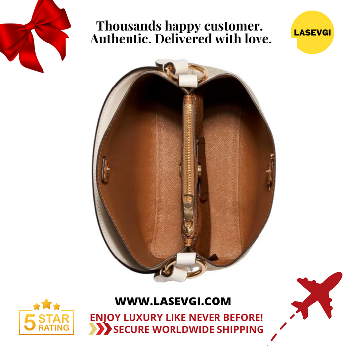 COACH Small Town Bucket Bag With Daisy Print