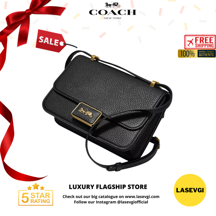 Coach Alie Shoulder Bag Black 3928