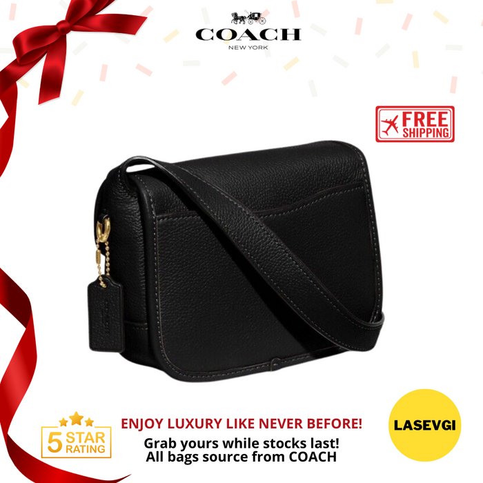 COACH Tabby Messenger 19 in Black CJ846