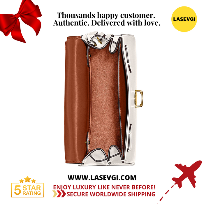 COACH Sammy Top Handle Bag in Chalk / White CH723