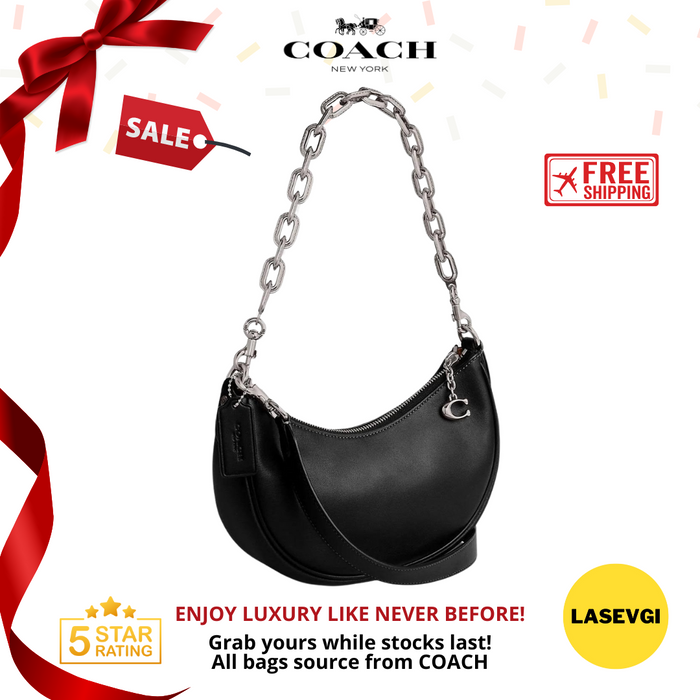 COACH Mira Shoulder Bag in Black - CM583